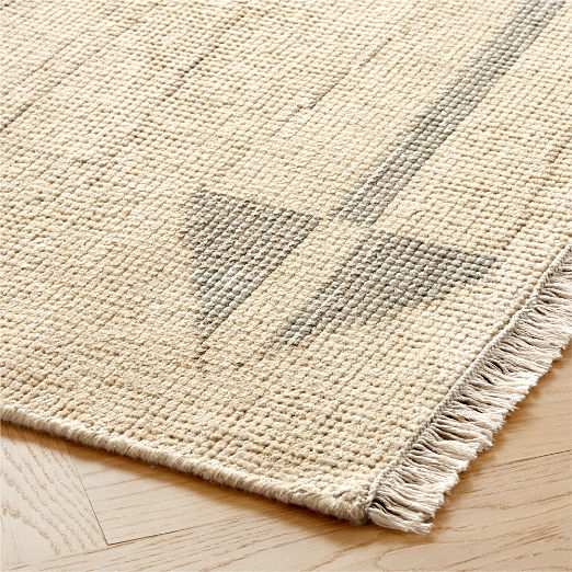 Luma Hand-Knotted Ivory New Zealand Wool Area Rug by Ackerman