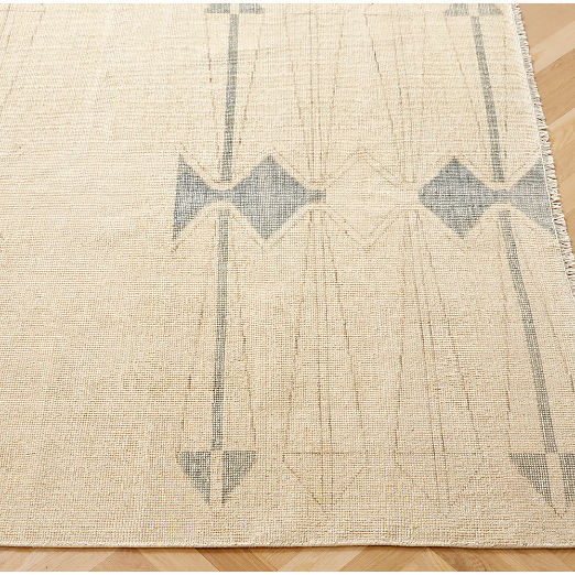 Luma Hand-Knotted Ivory New Zealand Wool Area Rug by Ackerman