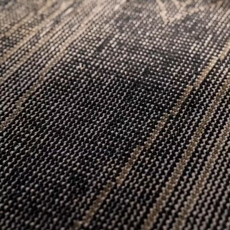 Play Luma Hand-Knotted Black New Zealand Wool Area Rug 8'x10' by Ackerman - video 2 of 2