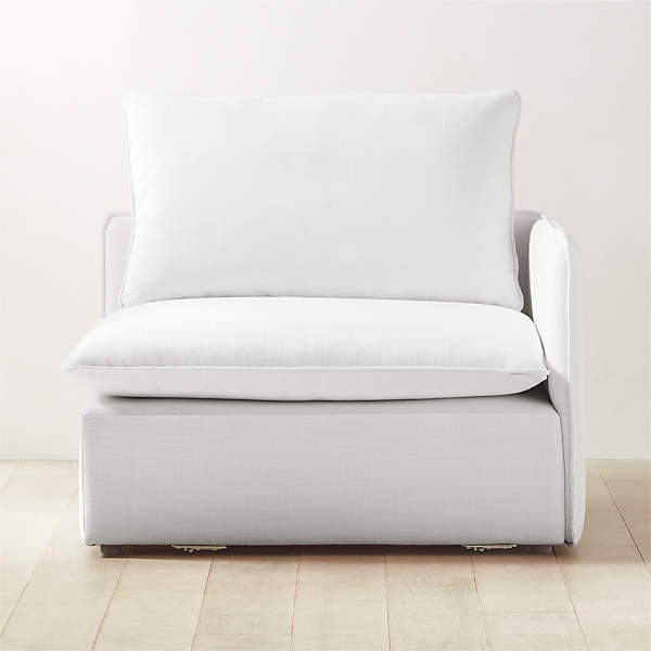 White corner chair shop