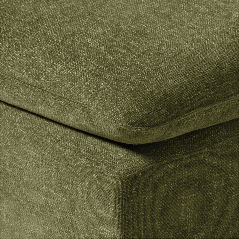 Lumis Green Performance Fabric Deep Depth Corner Chair - image 5 of 8