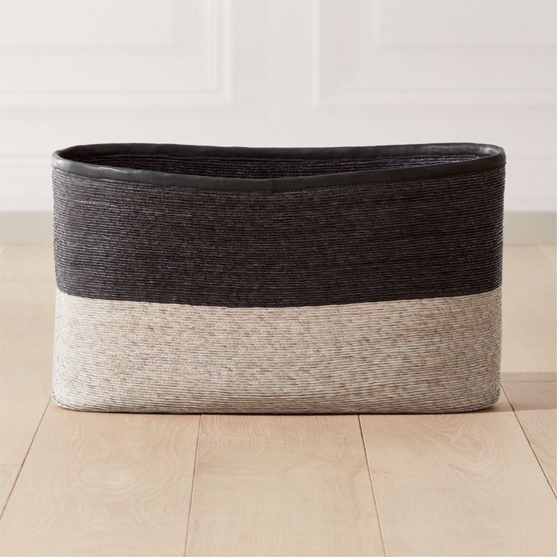 Luna Braided Two-Toned Storage Basket - image 0 of 8