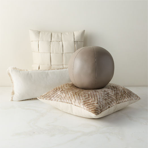 Luxe Neutrals Throw Pillow Set