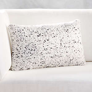 cb2 lumbar pillow