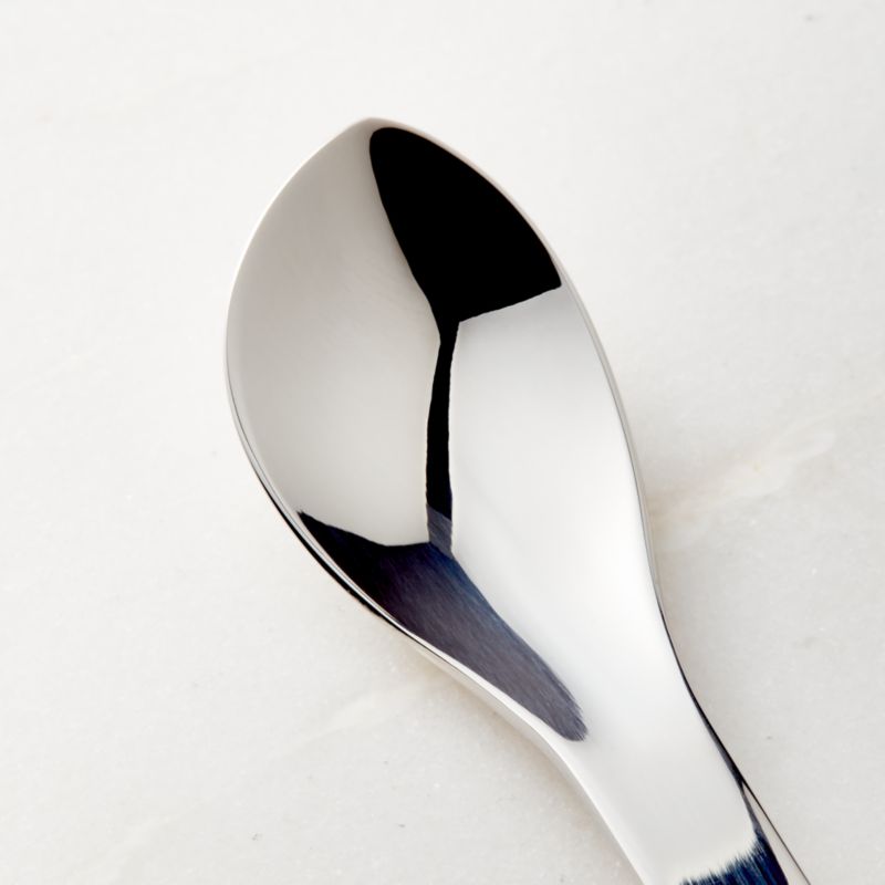 Lysia Polished Silver Dessert Spoon - image 2 of 4