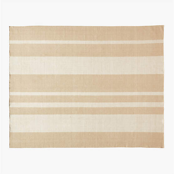 Diver Handwoven Neutral Indoor/Outdoor Performance Area Rug 9'x12' by