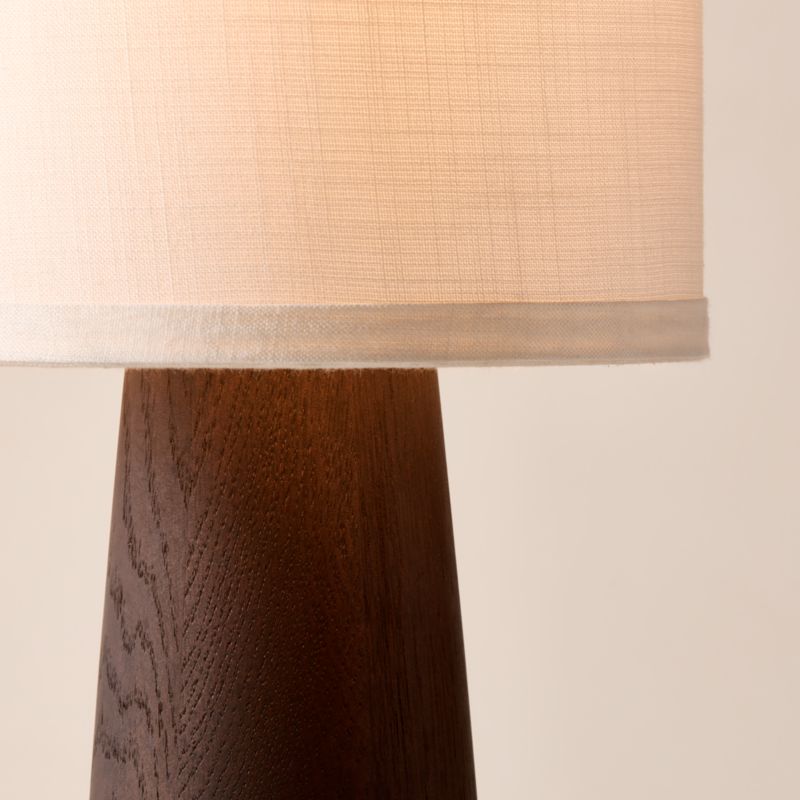 Mable Lampu Oak Wood Table Lamp 26" by Casa Dean by Swizz Beatz - image 2 of 6