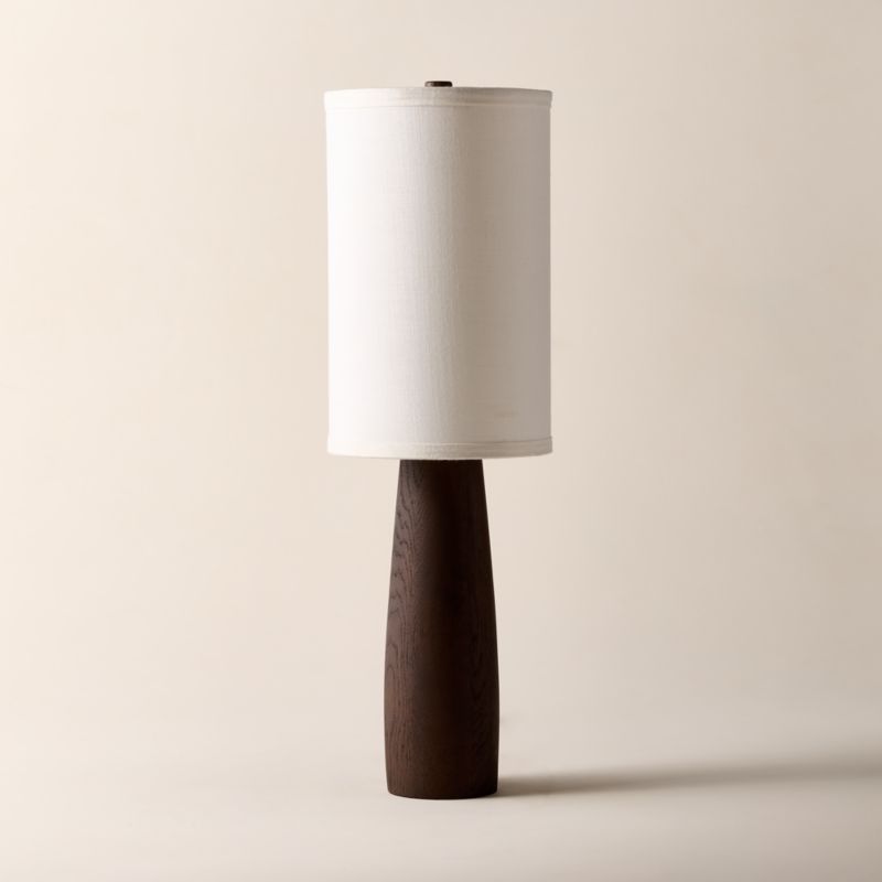 Mable Lampu Oak Wood Table Lamp 26" by Casa Dean by Swizz Beatz - image 3 of 6