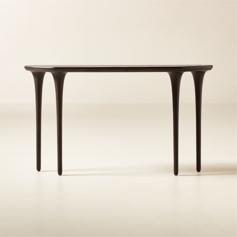 Macello 52" Brown Oak Console Table - image 0 of 9