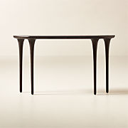 Macello Brown Oak Console Table 52"