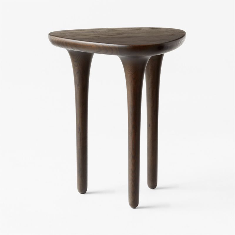 Macello Brown Oak Side Table - image 5 of 8