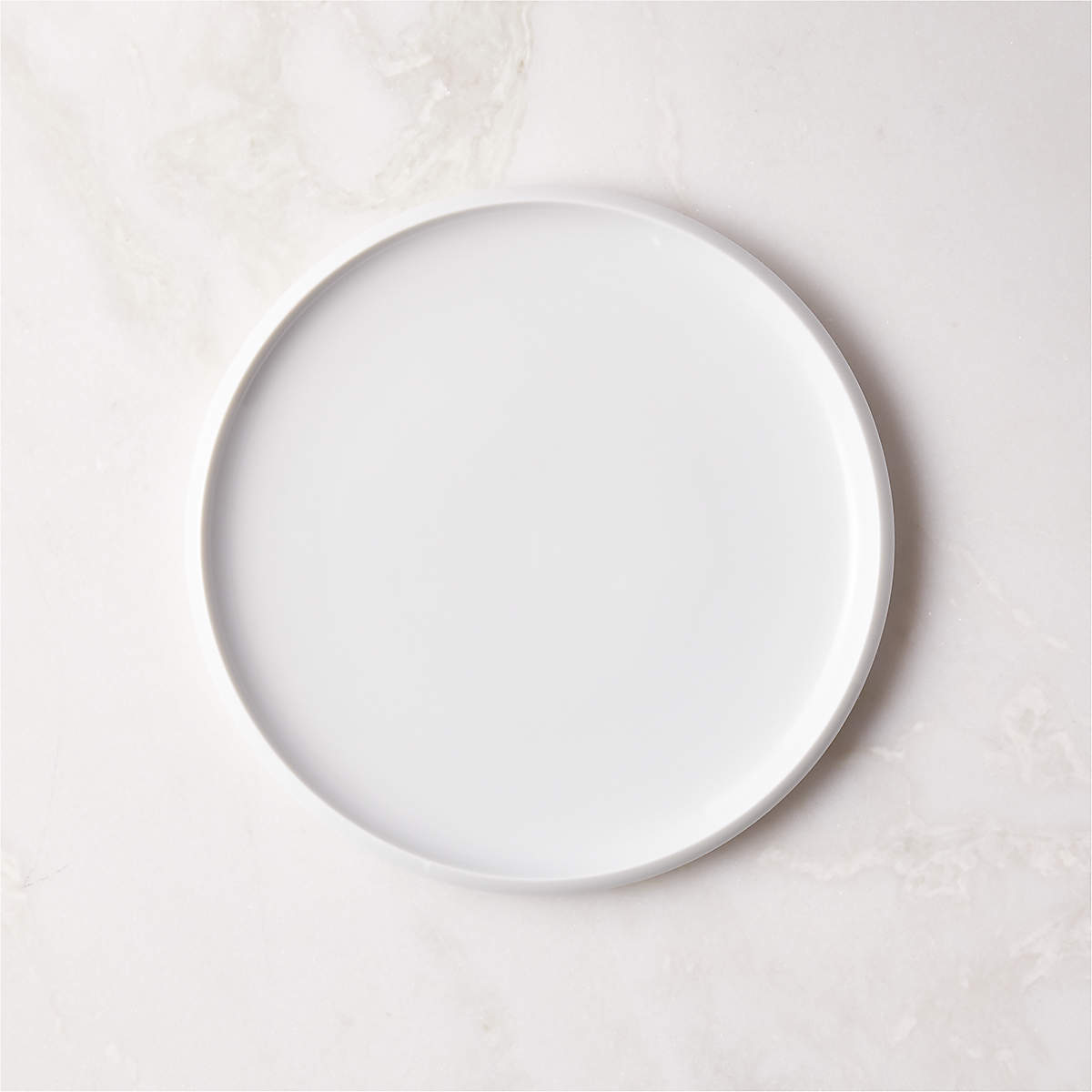 CB2 | Mack Modern White Salad Plate