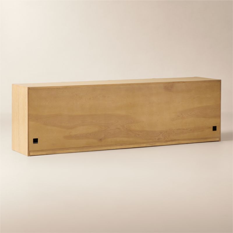 Macron 90" Light Oak Media Console - image 5 of 7