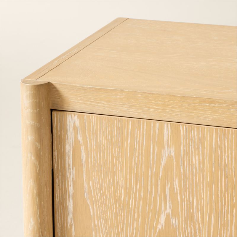 Macron 90" Light Oak Media Console - image 6 of 7
