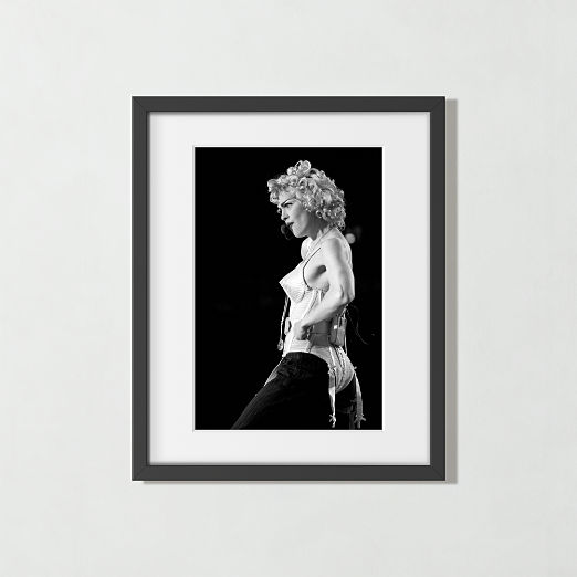 'Madonna in Wembley' Photographic Print in Black Frame 17.75"x21.75"