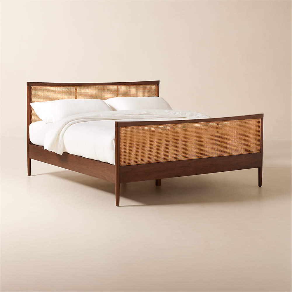 Cb2 cane deals bed