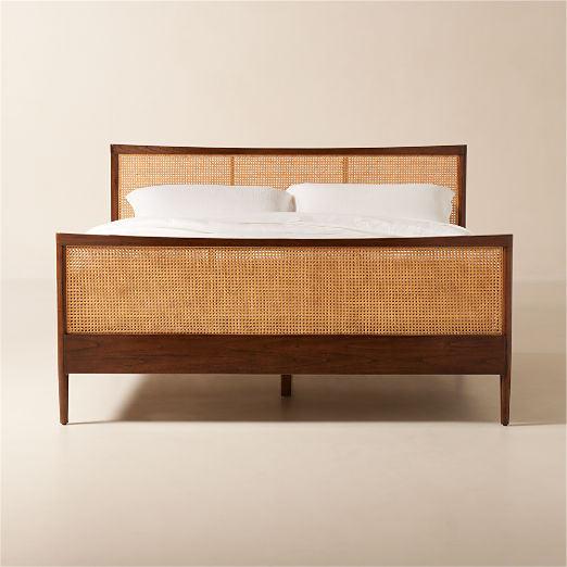 Maeve Natural Cane King Bed