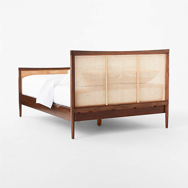 Cb2 cane deals bed