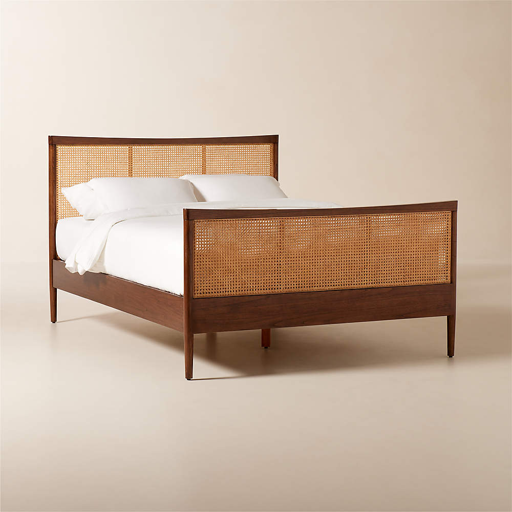 Cb2 rattan deals bed