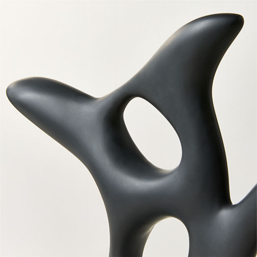 Makeena Black Resin Sculpture
