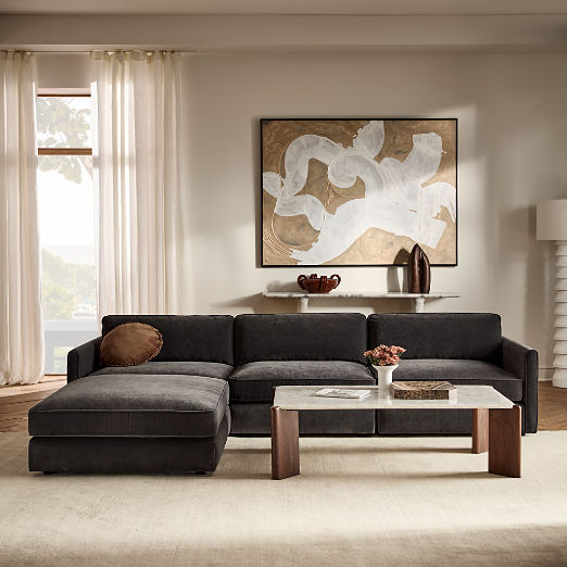 Santoro 53" Rectangular White Quartz Coffee Table