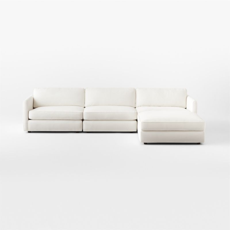 Malea 4-Piece L-Shaped Sectional Sofa with Ottoman - image 2 of 8