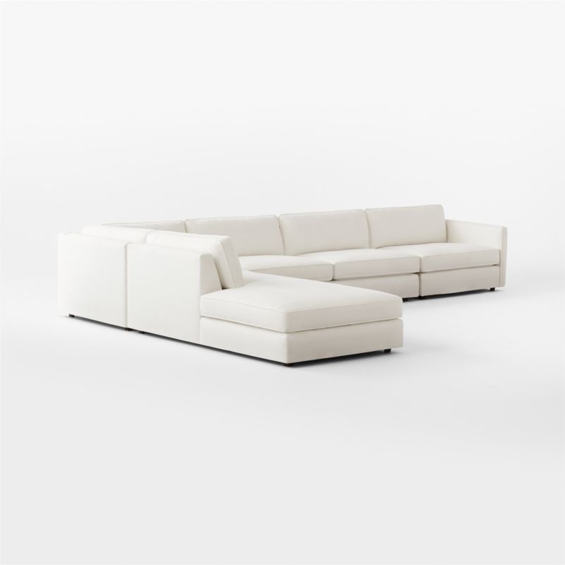 Malea 4-Piece L-Shaped Sectional Sofa with Left Chaise - image 5 of 9