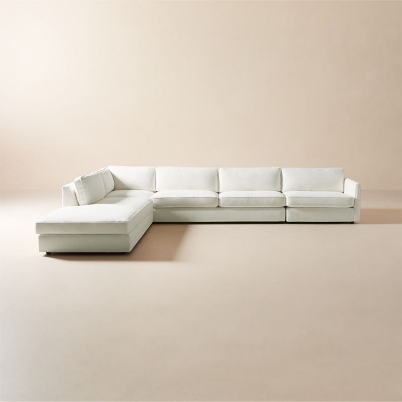 Malea 4-Piece L-Shaped Sectional Sofa with Left Chaise - image 1 of 9