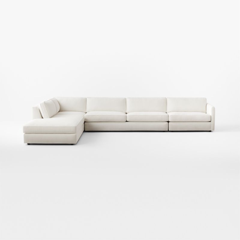 Malea 4-Piece L-Shaped Sectional Sofa with Left Chaise - image 4 of 9