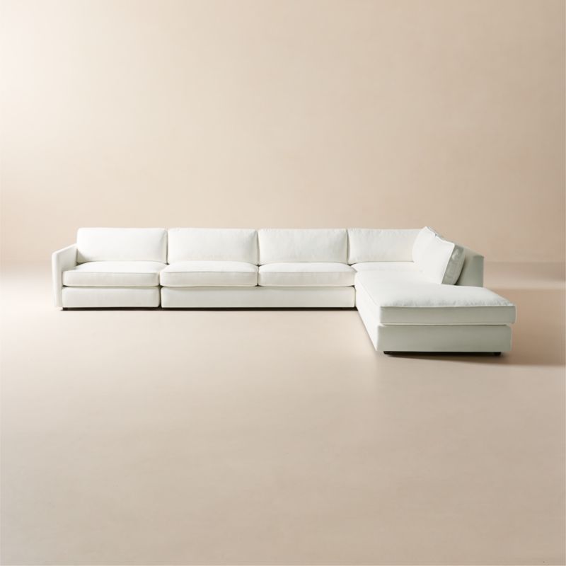 Malea 4-Piece L-Shaped Sectional Sofa with Right Chaise - image 2 of 9