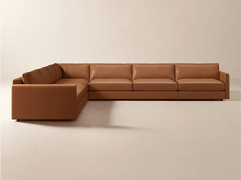 Malea Leather Sectional Collection