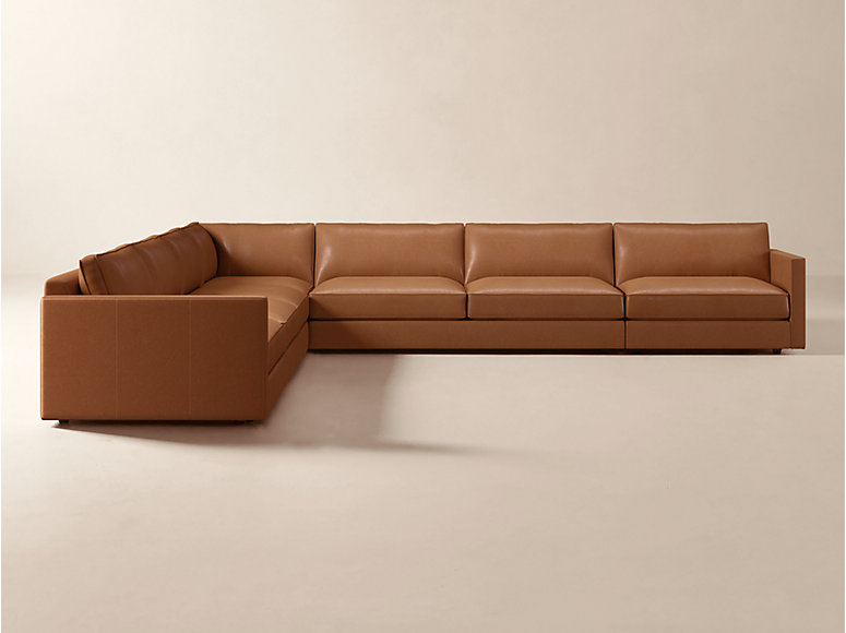 Malea Leather Sectional Collection