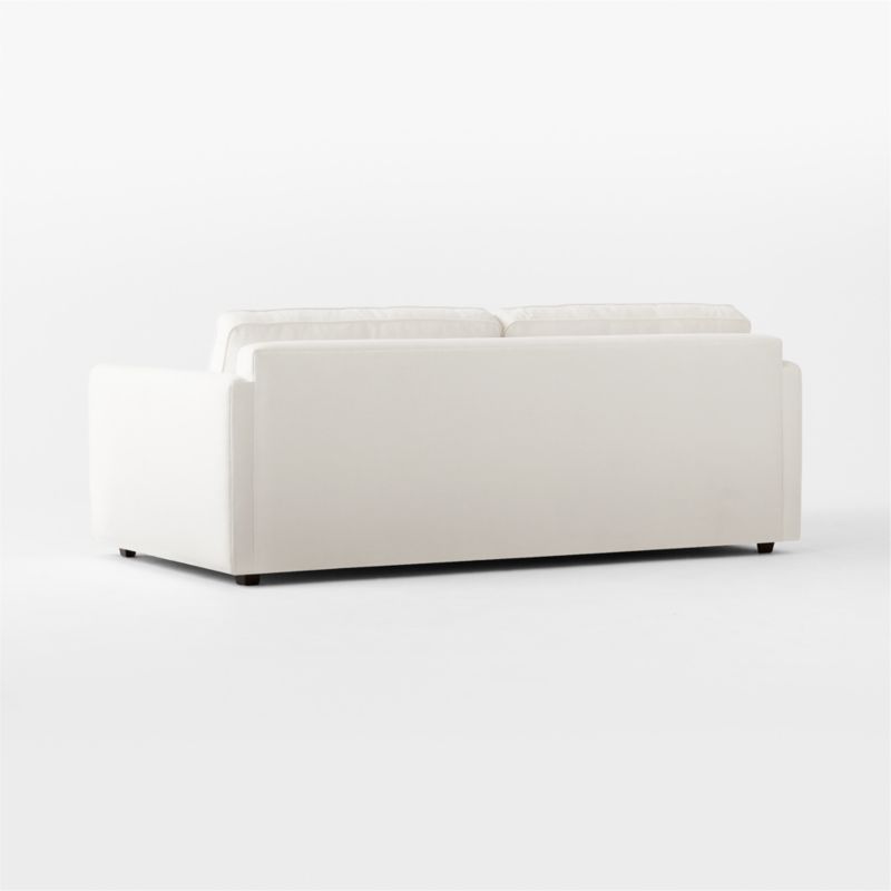 Malea 78" White Performance Fabric Apartment Sofa - image 6 of 8