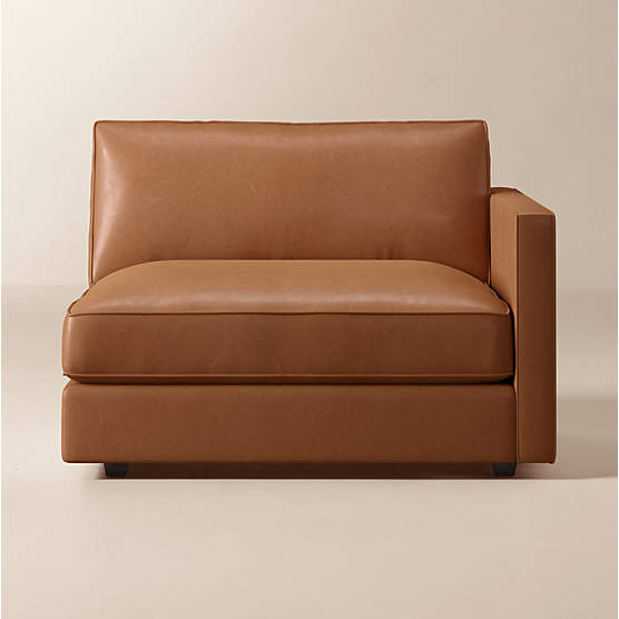Malea Leather Right-Arm Chair