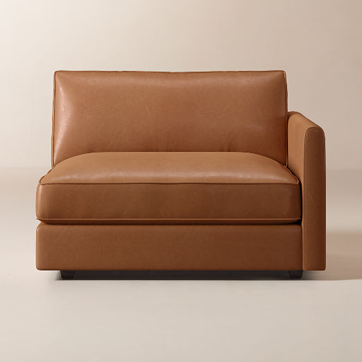 Malea Leather Right-Arm Chair