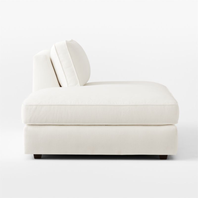 Malea White Performance Fabric Left-Arm Chaise - image 4 of 8