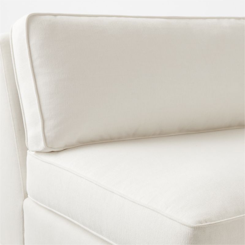 Malea White Performance Fabric Right-Arm Chair - image 6 of 8