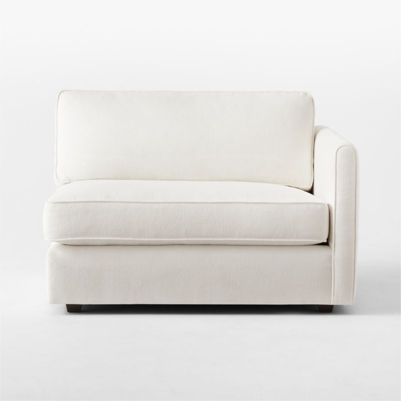 Malea White Performance Fabric Right-Arm Chair - image 2 of 8