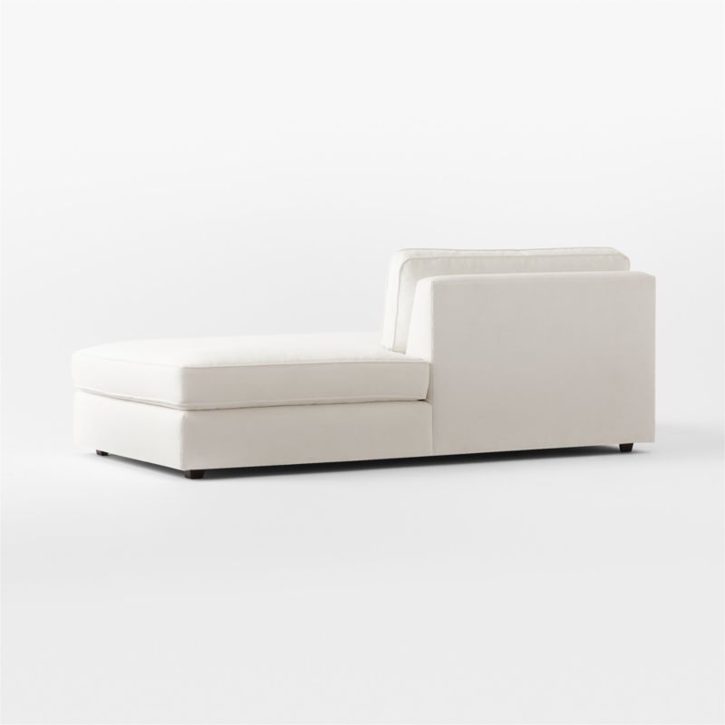 Malea White Performance Fabric Right-Arm Chaise - image 4 of 7