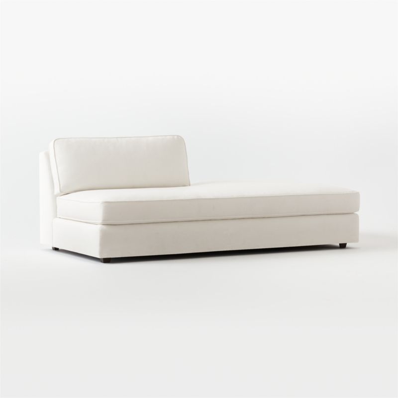 Malea White Performance Fabric Right-Arm Chaise - image 2 of 7