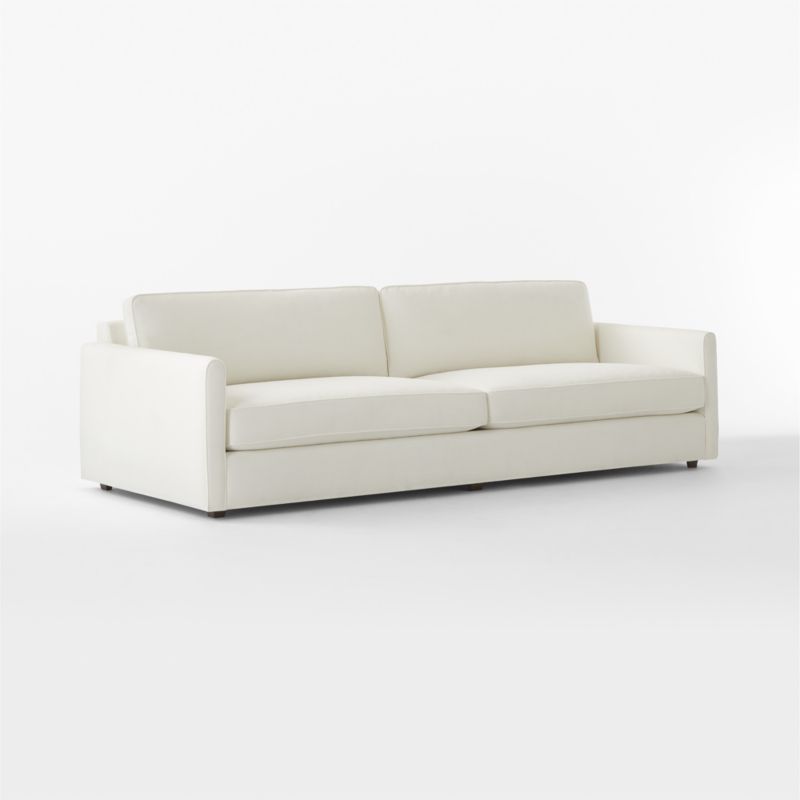 Malea 100" White Performance Fabric Sofa - image 5 of 8