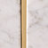 Champagne Brass with White Marble