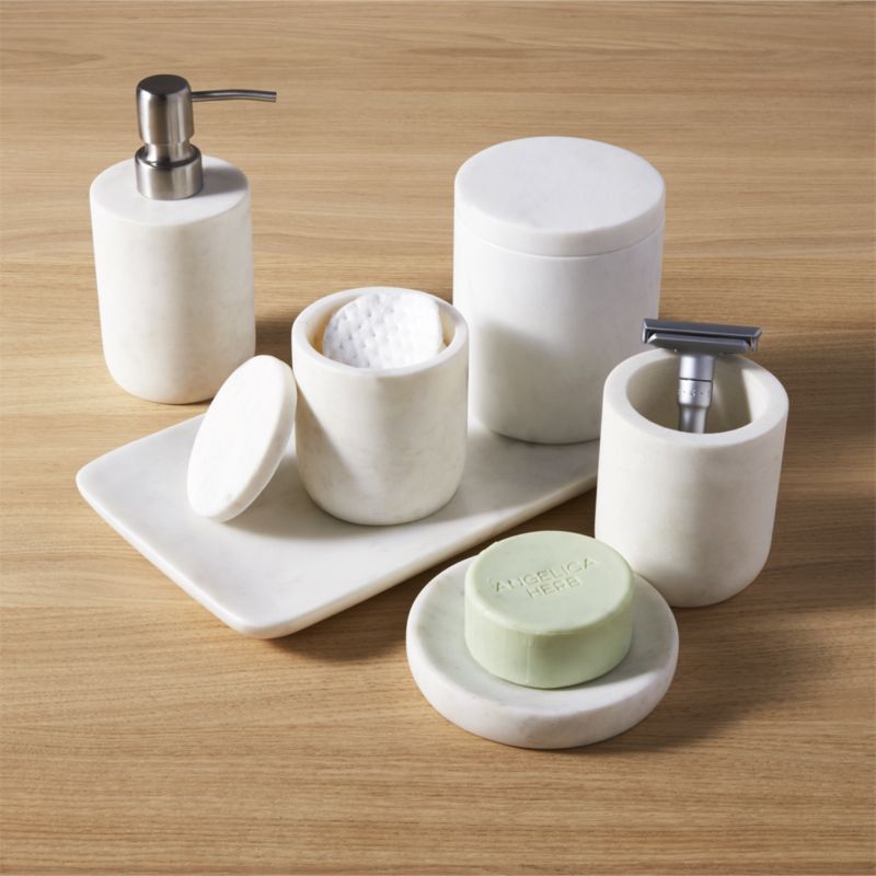 Marble Bath Accessories | CB2