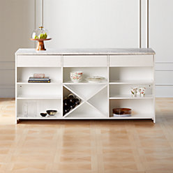 Marble Top Island Reviews Cb2 White Marble Top Island Xl
