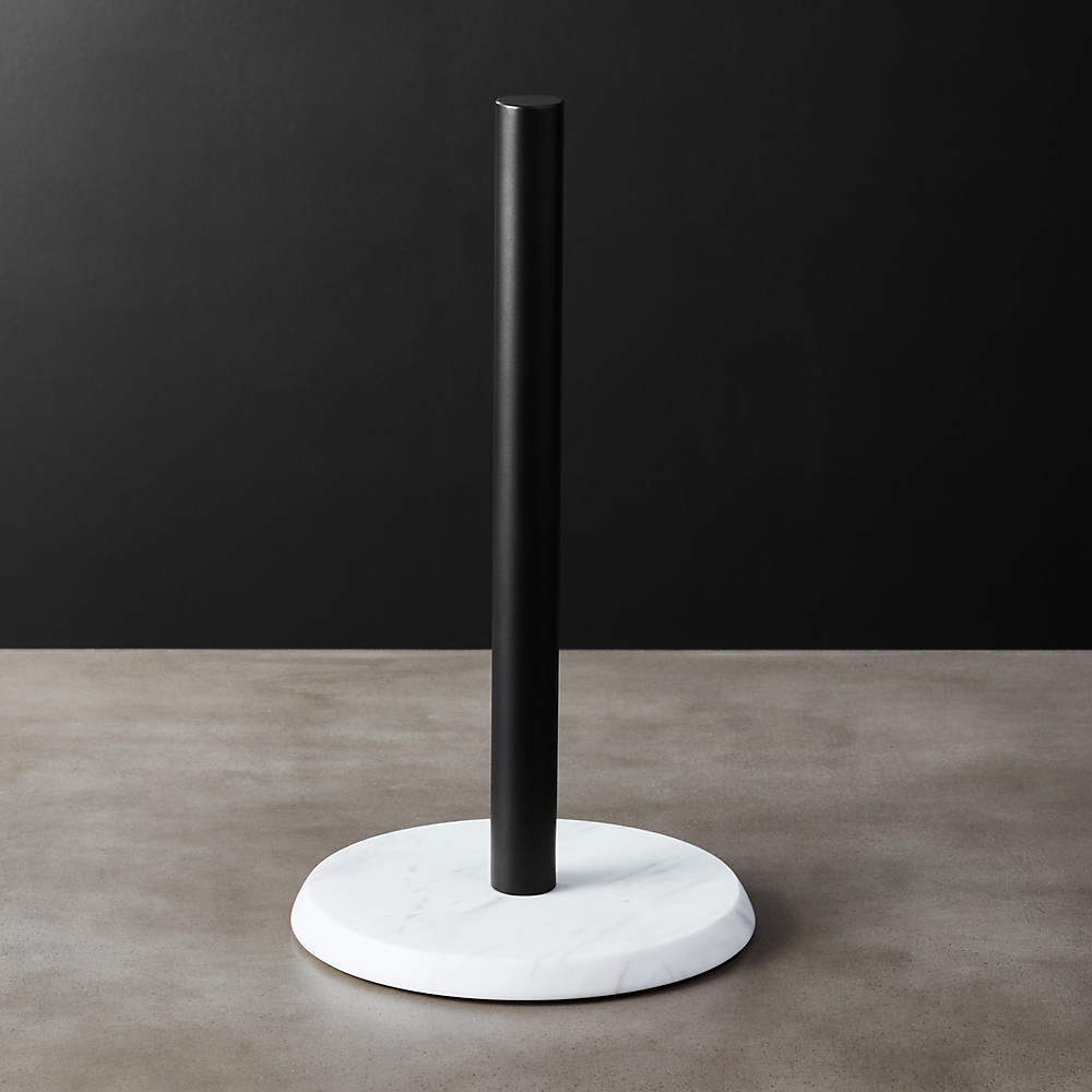 Black matte 2025 paper towel holder