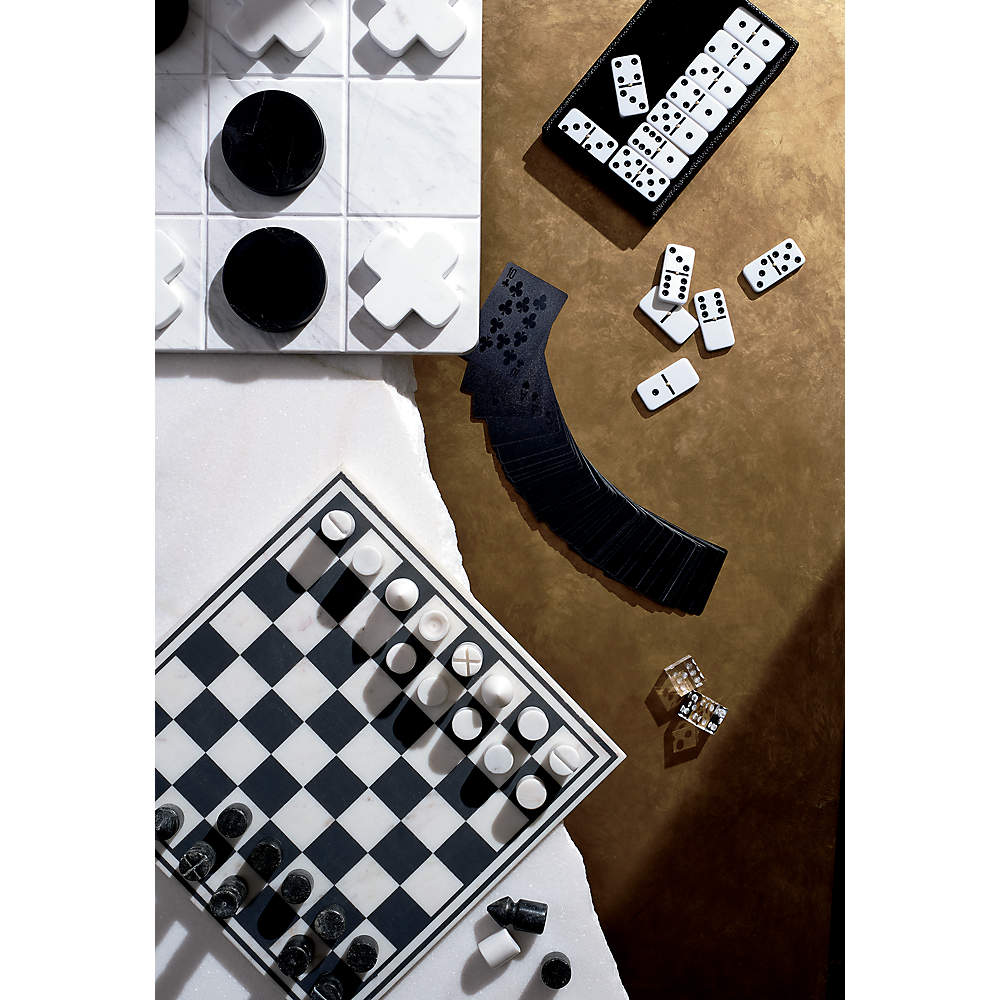 luxury-marble-chess-game-reviews-cb2