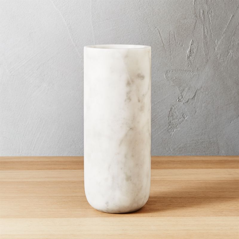 Marble Vase + Reviews CB2