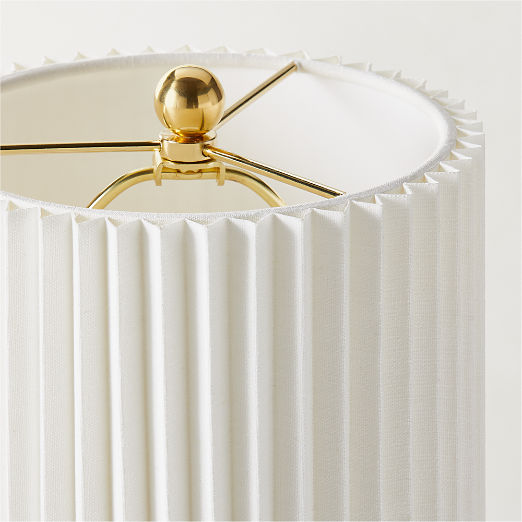 Marceau Boule Polished Brass Table Lamp