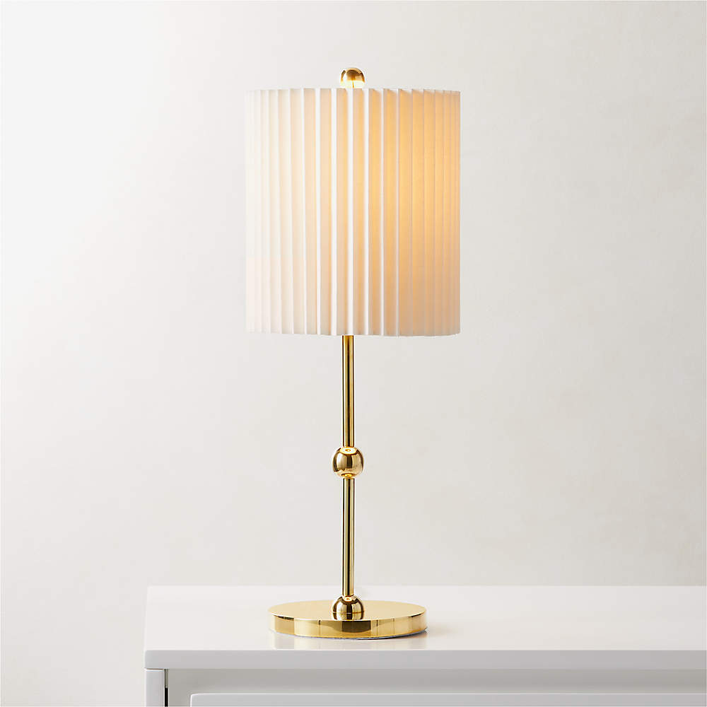Marceau Boule Polished Brass Modern Table Lamp + Reviews