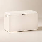 Shagreen Ivory Laundry Hamper